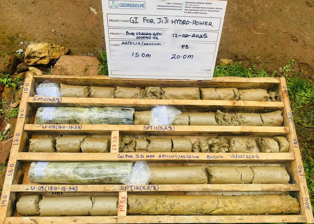 Geotechnical drilling rig